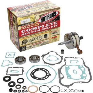 Kawasaki KX 250 Bottom End Kit - Hot Rods - Crankshaft + Main Bearing and Seal Kit - 2004